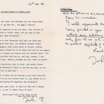 JOHN’S LETTER TO CYNTHIA SELLS FOR $30,000 AT AUCTION