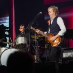 PAUL McCARTNEY JOINED ON STAGE BY RINGO STARR AT THE O2