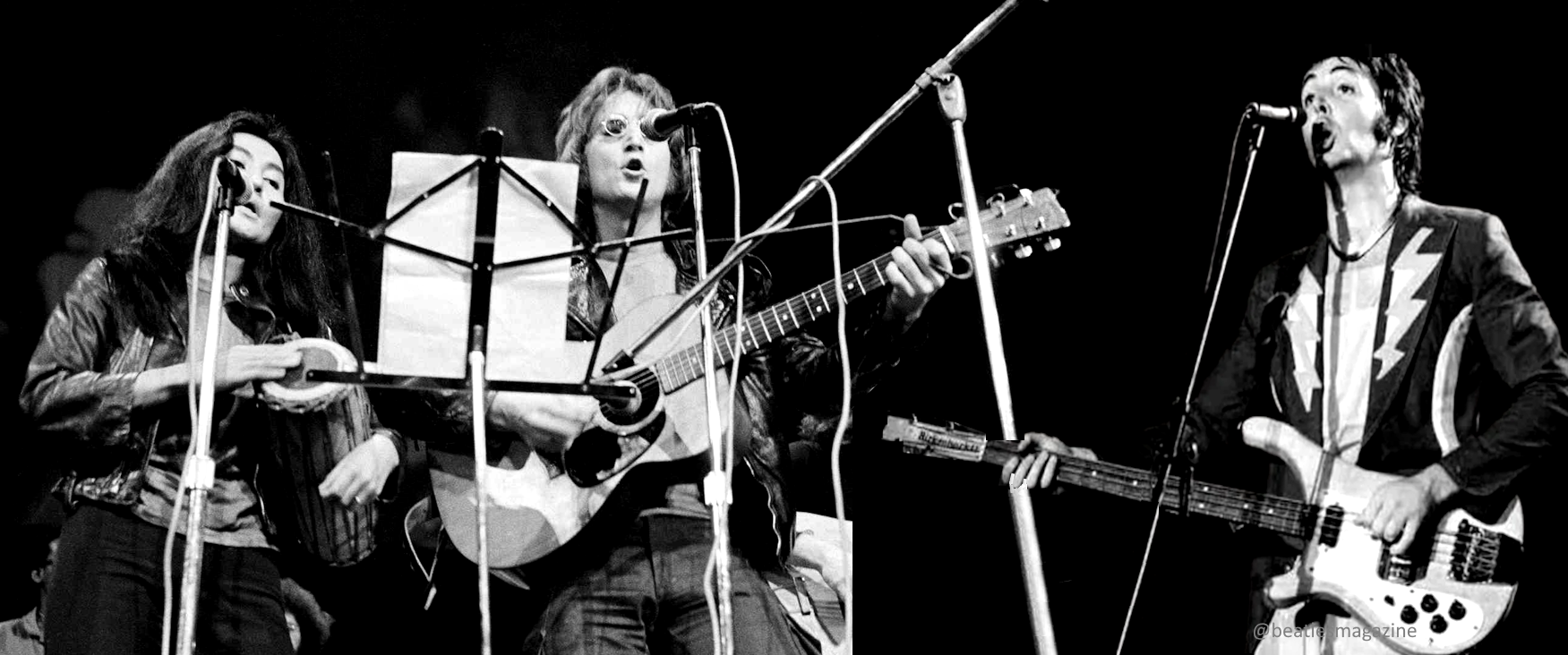 JOHN LENNON & YOKO ONO WROTE TO PAUL & LINDA McCARTNEY IN 1972