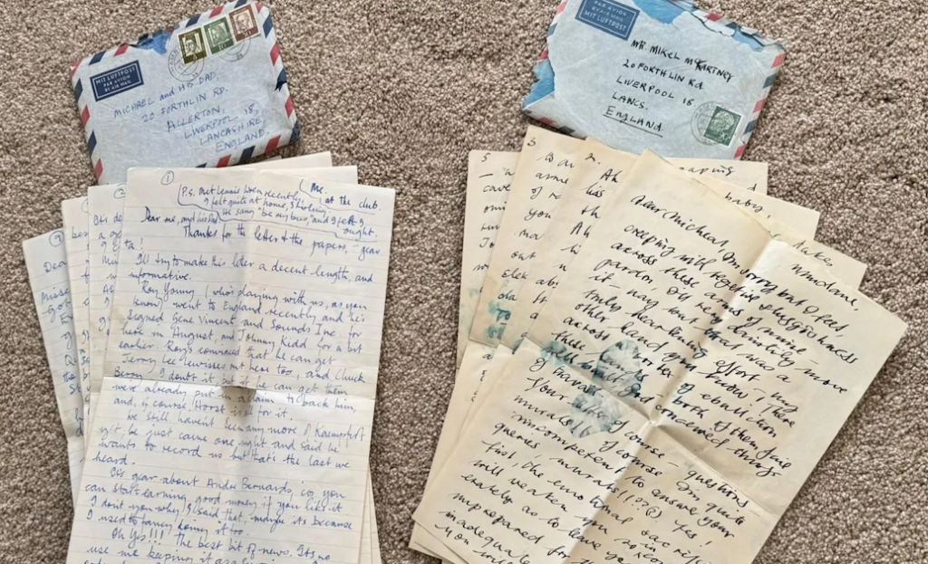 LETTERS WRITTEN BY BEATLES GO ON DISPLAY - BEATLES MAGAZINE