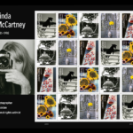 USPS HONORS LINDA McCARTNEY WITH NEW STAMP COLLECTION