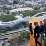 PAUL McCARTNEY VISITED THE LUCAS MUSEUM OF NARRATIVE ART